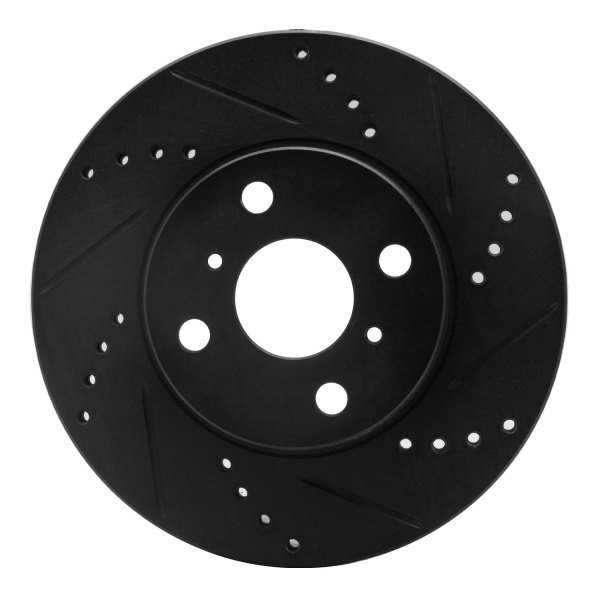 DFC® - Premium Drilled and Slotted Front Brake Rotor