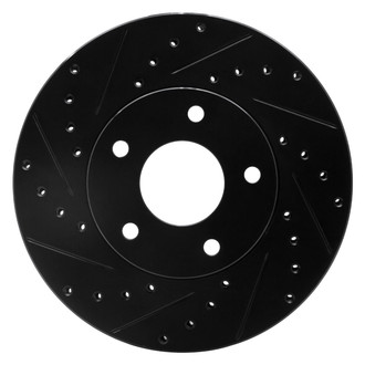 DFC® - Premium Drilled and Slotted Front Driver Side Brake Rotor