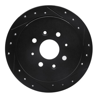 DFC® - Premium Drilled and Slotted Rear Passenger Side Brake Rotor