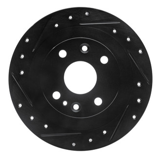 DFC® - Premium Drilled and Slotted Rear Driver Side Brake Rotor