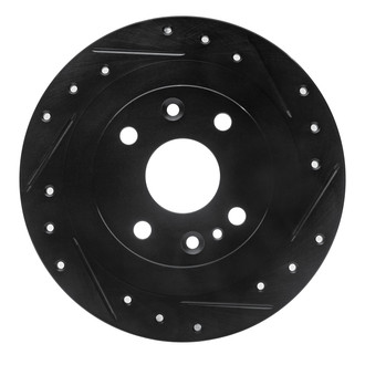 DFC® - Premium Drilled and Slotted Rear Passenger Side Brake Rotor