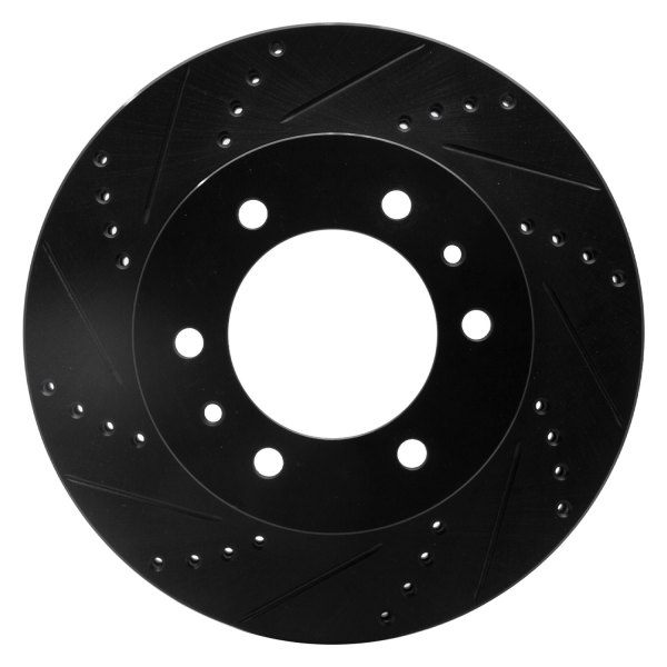 DFC® - Premium Drilled and Slotted Front Brake Rotor