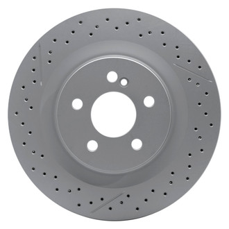 DFC® - GEOSPEC Drilled and Slotted Rear Brake Rotor