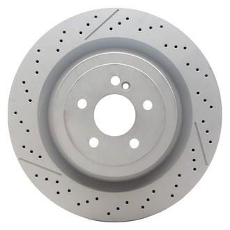 DFC® - GEOSPEC Drilled and Slotted Rear Brake Rotor