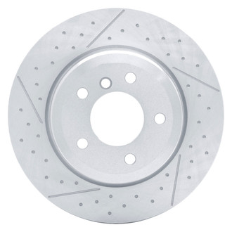 DFC® - Premium Dimpled and Slotted Rear Brake Rotor