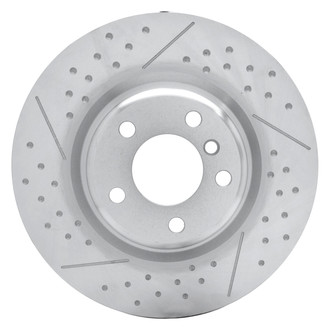 DFC® - Premium Dimpled and Slotted Rear Brake Rotor