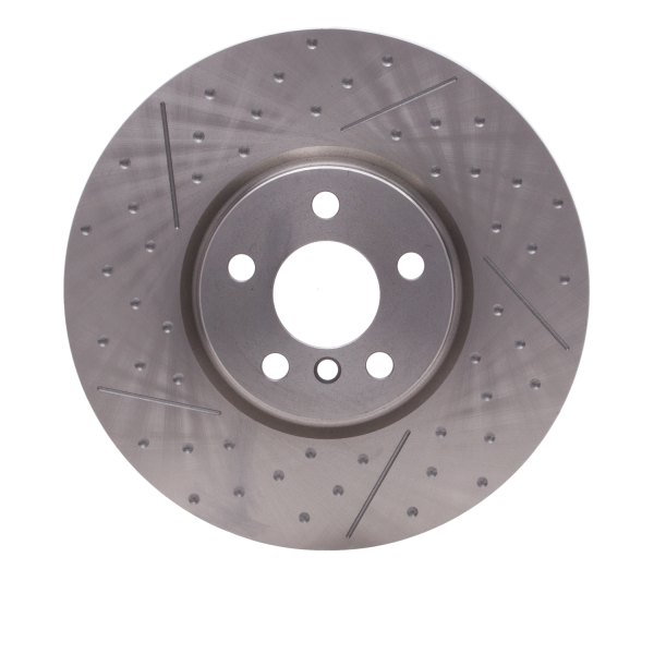 DFC® - Premium Dimpled and Slotted Front Brake Rotor
