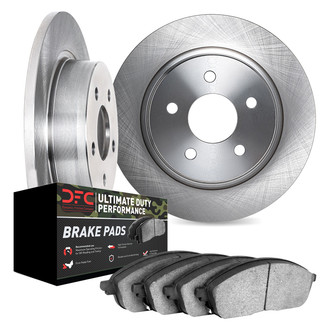 DFC® - Plain Rear Brake Kit with Ultimate Duty Performance Brake Pads