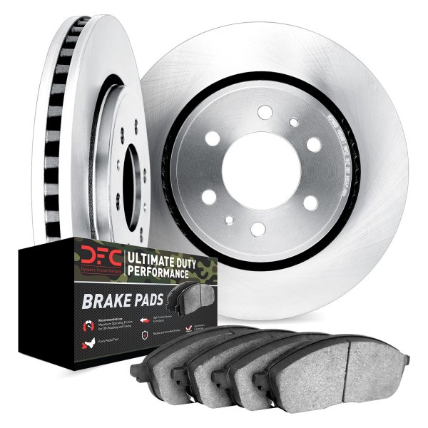 DFC® - Plain Rear Brake Kit with Ultimate Duty Performance Brake Pads