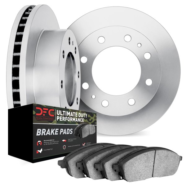 DFC® - Plain Rear Brake Kit with Ultimate Duty Performance Brake Pads