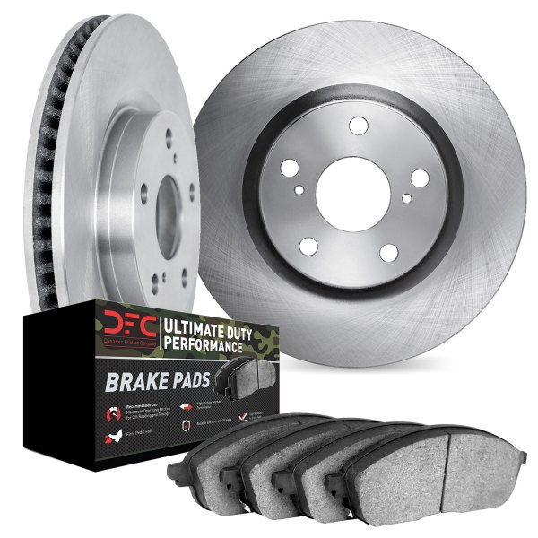 DFC® - Plain Front Brake Kit with Ultimate Duty Performance Brake Pads