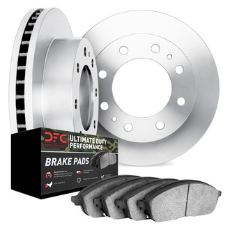 DFC® - Plain Rear Brake Kit with Ultimate Duty Performance Brake Pads
