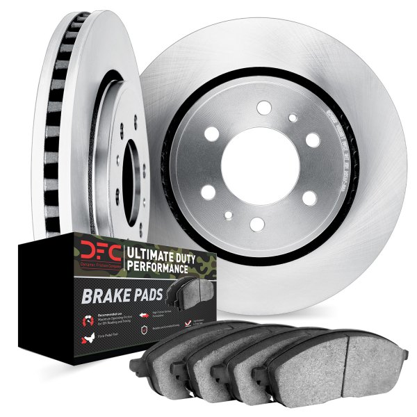 DFC® - Plain Front Brake Kit with Ultimate Duty Performance Brake Pads