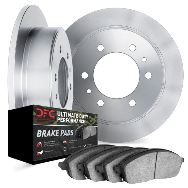 DFC® - Plain Front Brake Kit with Ultimate Duty Performance Brake Pads
