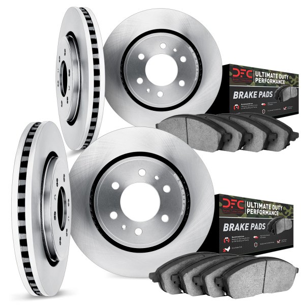 DFC® - Plain Front and Rear Brake Kit with Ultimate Duty Performance Brake Pads