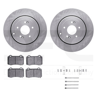 DFC® - Plain Rear Brake Kit with Ultimate Duty Performance Brake Pads