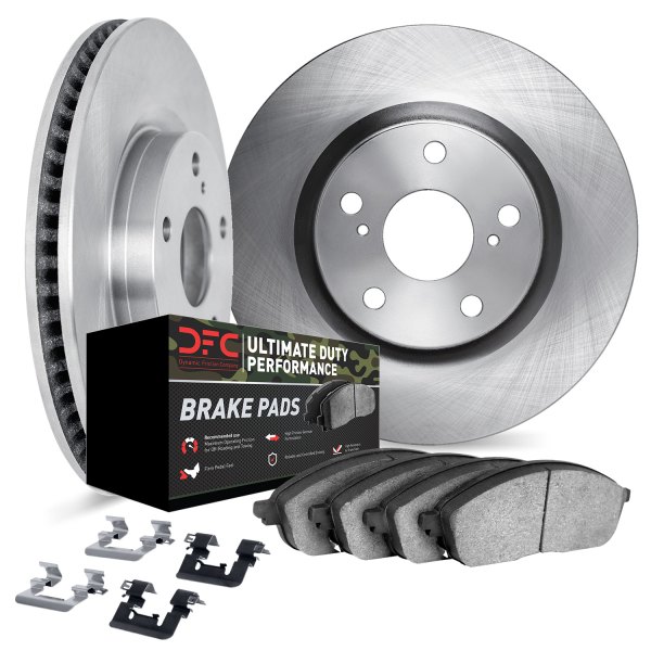 DFC® - Plain Rear Brake Kit with Ultimate Duty Performance Brake Pads