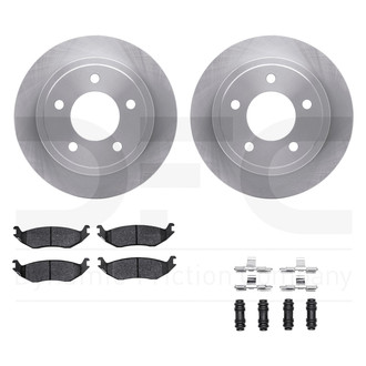 DFC® - Plain Rear Brake Kit with Ultimate Duty Performance Brake Pads