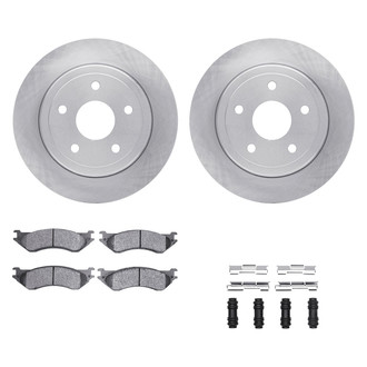 DFC® - Plain Rear Brake Kit with Ultimate Duty Performance Brake Pads