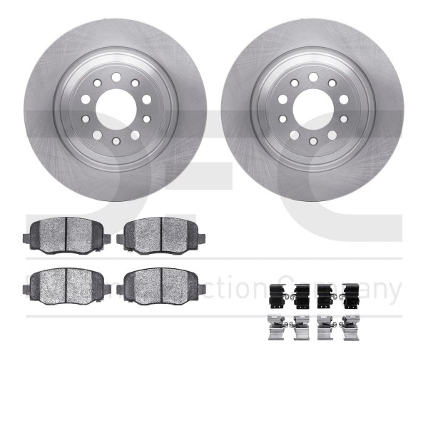 DFC® - Plain Rear Brake Kit with Ultimate Duty Performance Brake Pads