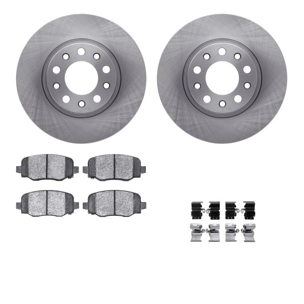 DFC® - Plain Rear Brake Kit with Ultimate Duty Performance Brake Pads