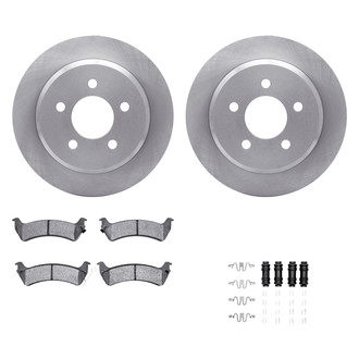 DFC® - Plain Rear Brake Kit with Ultimate Duty Performance Brake Pads