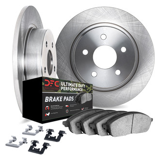DFC® - Plain Rear Brake Kit with Ultimate Duty Performance Brake Pads