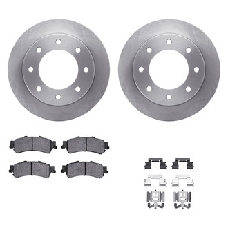 DFC® - Plain Rear Brake Kit with Ultimate Duty Performance Brake Pads