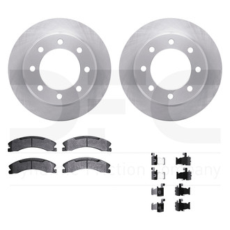 DFC® - Plain Rear Brake Kit with Ultimate Duty Performance Brake Pads
