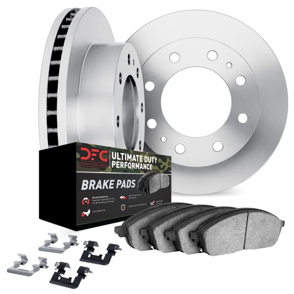 DFC® - Plain Rear Brake Kit with Ultimate Duty Performance Brake Pads