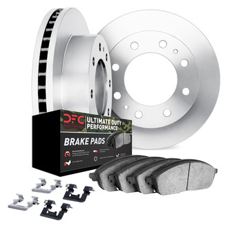 DFC® - Plain Front Brake Kit with Ultimate Duty Performance Brake Pads