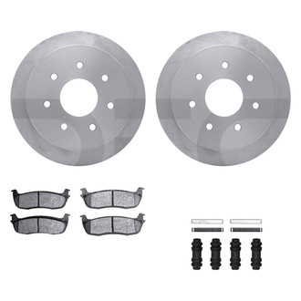 DFC® - Plain Rear Brake Kit with Ultimate Duty Performance Brake Pads