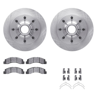 DFC® - Plain Front Brake Kit with Ultimate Duty Performance Brake Pads
