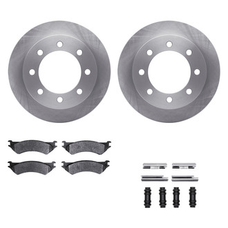 DFC® - Plain Rear Brake Kit with Ultimate Duty Performance Brake Pads