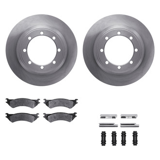 DFC® - Plain Rear Brake Kit with Ultimate Duty Performance Brake Pads