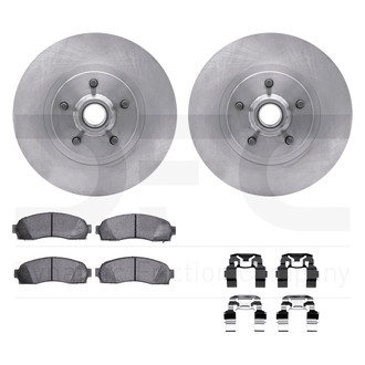 DFC® - Plain Front Brake Kit with Ultimate Duty Performance Brake Pads