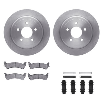DFC® - Plain Rear Brake Kit with Ultimate Duty Performance Brake Pads