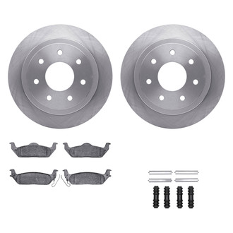 DFC® - Plain Rear Brake Kit with Ultimate Duty Performance Brake Pads
