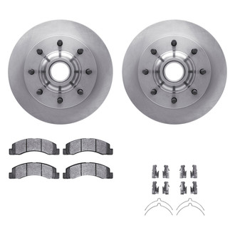 DFC® - Plain Front Brake Kit with Ultimate Duty Performance Brake Pads