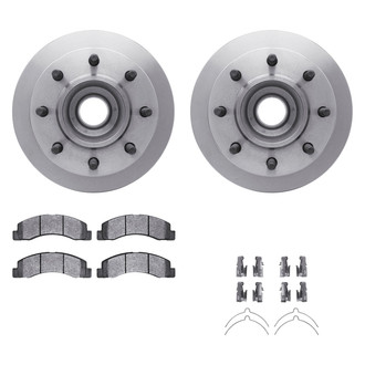 DFC® - Plain Front Brake Kit with Ultimate Duty Performance Brake Pads