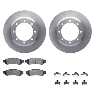 DFC® - Plain Rear Brake Kit with Ultimate Duty Performance Brake Pads