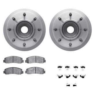 DFC® - Plain Front Brake Kit with Ultimate Duty Performance Brake Pads