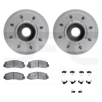 DFC® - Plain Front Brake Kit with Ultimate Duty Performance Brake Pads