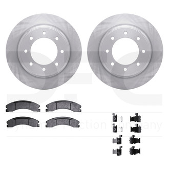 DFC® - Plain Rear Brake Kit with Ultimate Duty Performance Brake Pads