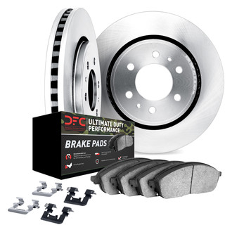 DFC® - Plain Front Brake Kit with Ultimate Duty Performance Brake Pads