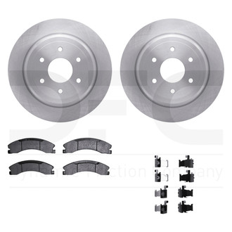 DFC® - Plain Rear Brake Kit with Ultimate Duty Performance Brake Pads