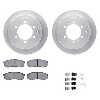 DFC® - Plain Rear Brake Kit with Ultimate Duty Performance Brake Pads