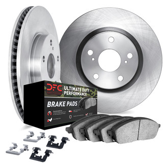 DFC® - Plain Front Brake Kit with Ultimate Duty Performance Brake Pads