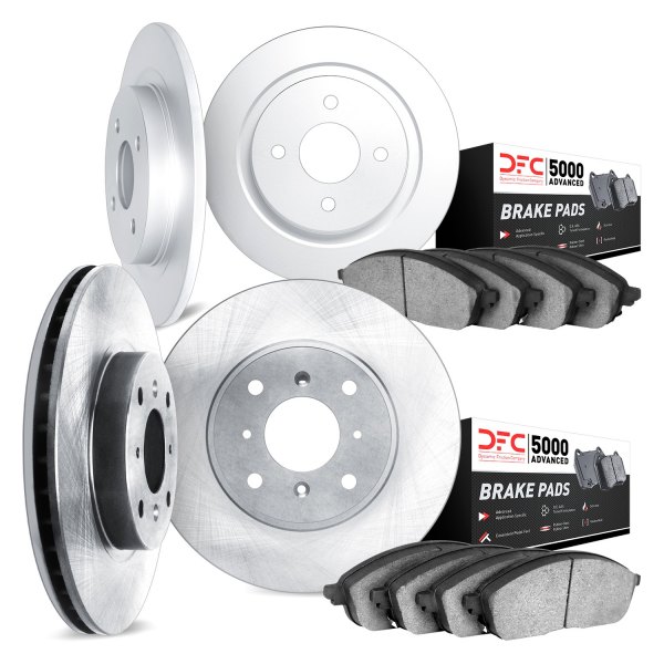 DFC® - PRO-KIT 5000 Plain Front and Rear Brake Kit