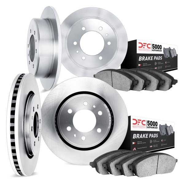 DFC® - PRO-KIT 5000 Plain Front and Rear Brake Kit